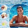 Set de 6 clips nasales para natación y tapones para oídos, clips nasales de silicona suave impermeables y tapones para adultos y niños mayores de 7 años, para natación, buceo, surf, esnórquel con caja de almacenamiento, multicolor 6