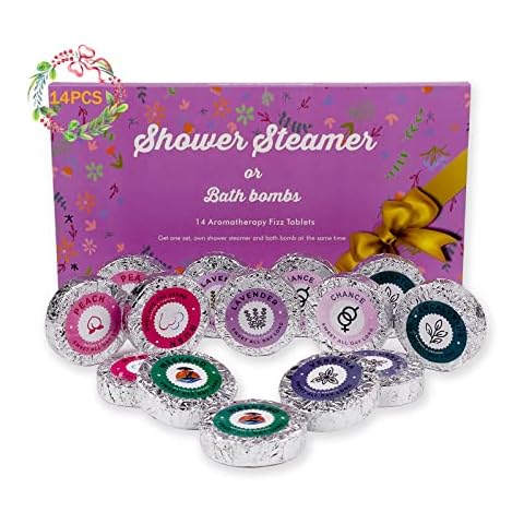 PickMora 14PCS Aromatherapy Shower Steamers Cover