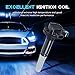 Set of 8 Ignition Coil Pack with 8 Spark Plugs Compatible with 2011 2012 2013 2014 2015 2016 Ford F-150 5L, Mustang 2011-2015 5.0L Replace DG542 UF622
