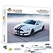 White Ford Mustang Supercar Jigsaw Puzzle 500 piezas Juego de rompecabezas de madera Intelectual Toy PuzzlesFun Family Game para niños adultos 20.5x14.5 pulgadas