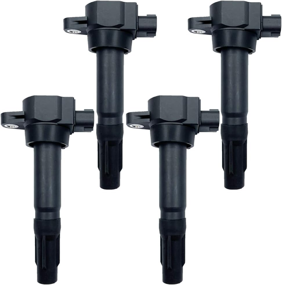 Ignition Coil Packs Set of 4 Compatible With 2009 2010 2011 2012 2013 Suzuki Grand Vitara Kizashi SX4 2.0 2.4 L4 Replacement For 33400-51K20 33400-51K40 UF634 C1732