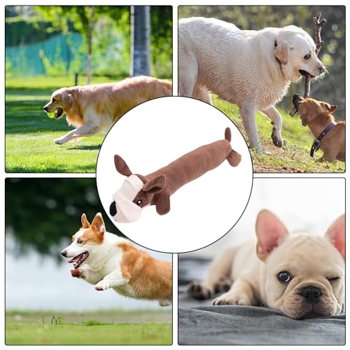 Hundespielzeug Plüsch Welpen Spielzeug Weich und Hundespielzeug mit Ton für kleine, mittlere und große Hunde