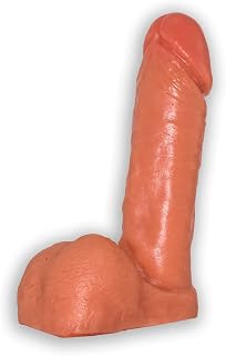 Pênis de Borracha com Saco 16Cm X 4Cm Pele Argos, Vênus Toys, 16Cm