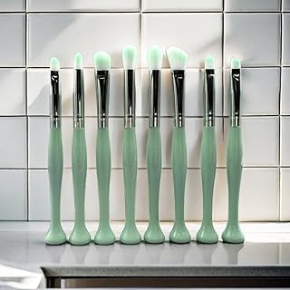 Pinceles de maquillaje de ojos de 9 piezas Ce...