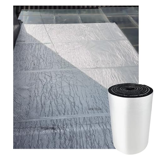Aislamiento adhesivo de la espuma con la capa de aluminio para la protección termal impermeable y a prueba de humedad 25m m del tejado grueso 1 Tamaño del metro