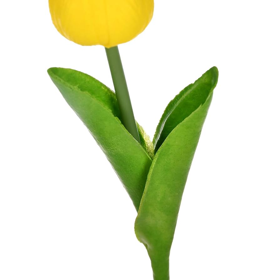 専用 イエローチューリップとイエロープリムラ クレイフラワー