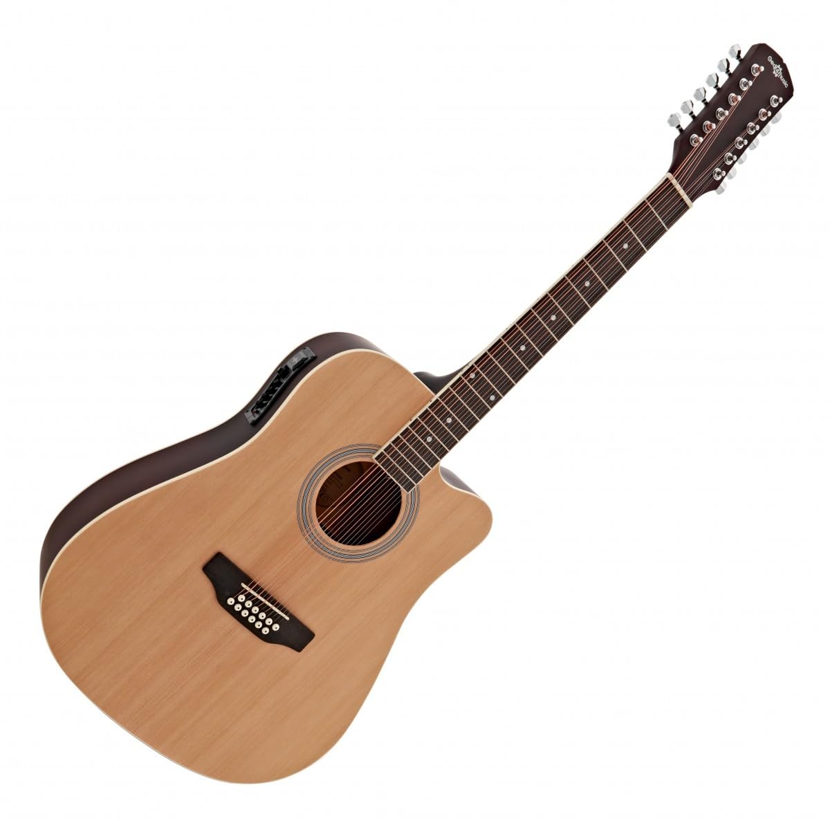 Gear4music Chitarra Elettroacustica Dreadnought 12 Corde