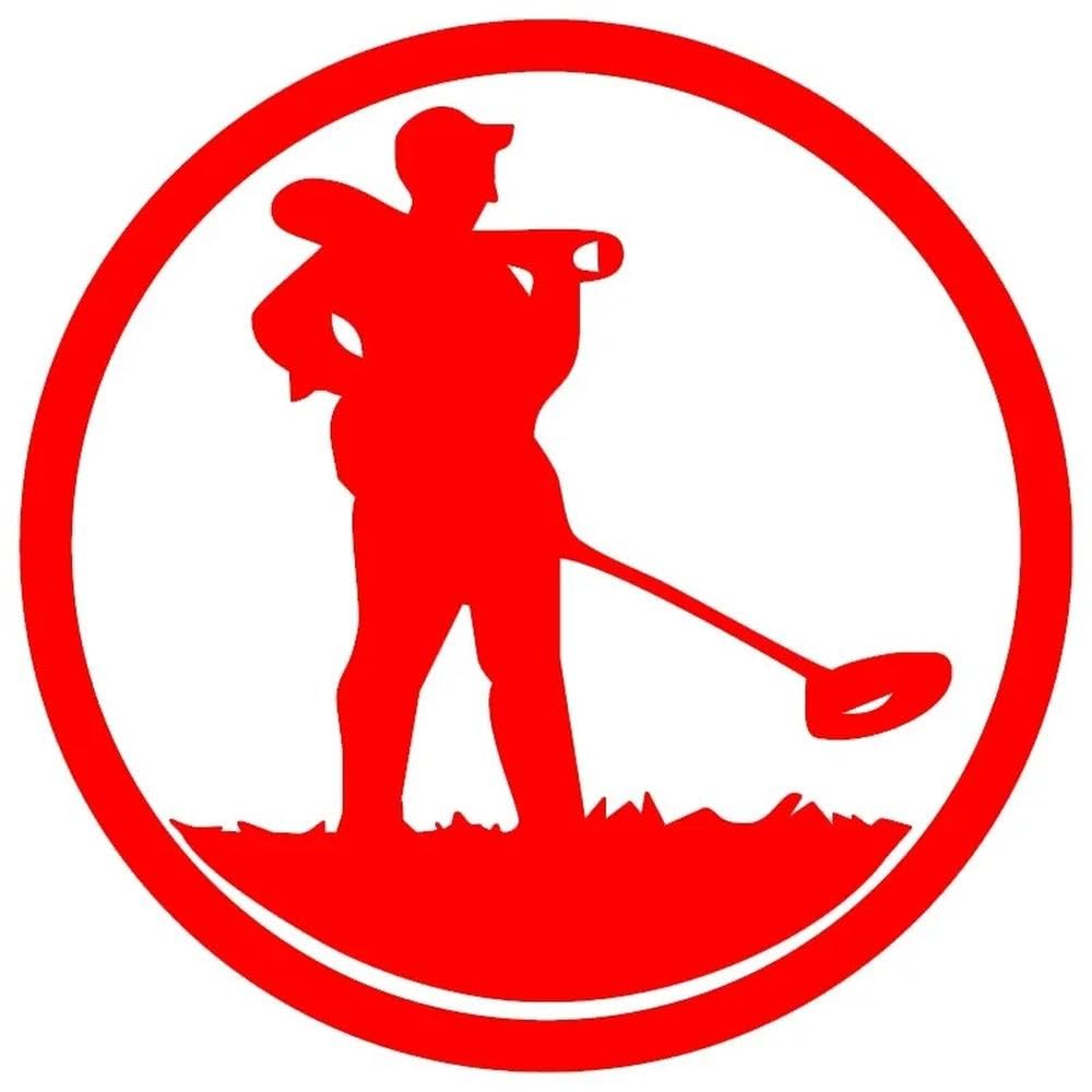 Treasure Hunter Car Sticker Automobiles Motorcycles Exterior Accessories Vinyl Decals(Red,15CM X 15CM)