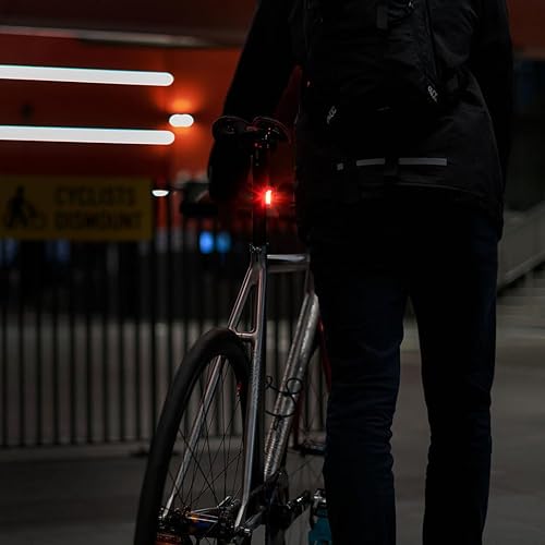 Miniatura 3 de Knog Frog Bike Headlight and Tail Light Set - USB-C Rechargeable Bicycle Light with 40 Lumen Front & 20 Lumen Rear Output, 9 Modes, Flexible Mount,