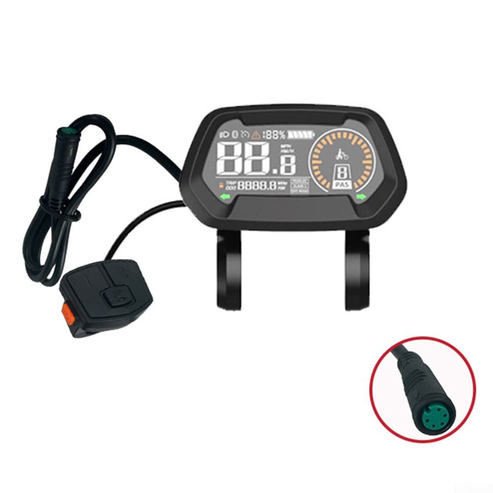 Écran intelligent pour vélo électrique DZ43 - Étanche - Pour Bafang BBS01, BBS02,