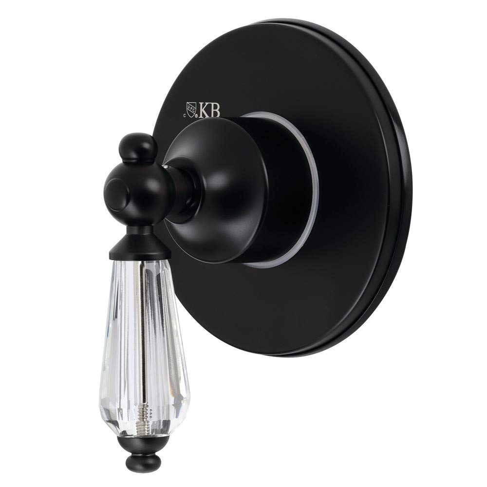 Inverseur Kingston Brass KS3030WLL noir mat sans baisse de pression
