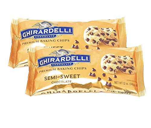 Ghiradelli Semi Sweet Premium Baking Chocolate Chips-12 oz (2 pack