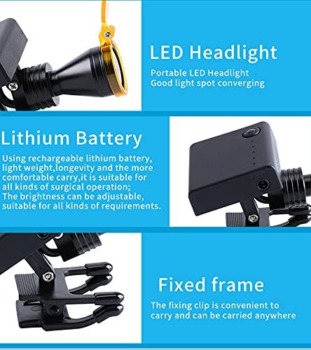 Sgoe 5W High Brightness Light Surgical Led Headlight Headlamp With Optical Filter Dy-011 thumb #5
