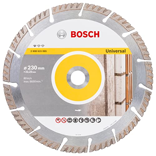 Kit 2 disques diamant Pro Universal 230mm + 1 disque diamant XLock 125 mm BOSCH 061599760Z - vue 3
