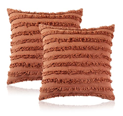 Image of mosey 12x20 Cushion Covers Set of 2 | 100% Cotton Rectangle Cushion Covers for Sofa, Bed | Boho Rectangular Shape Cushion Covers 12 inch x 20 inch | Rustic