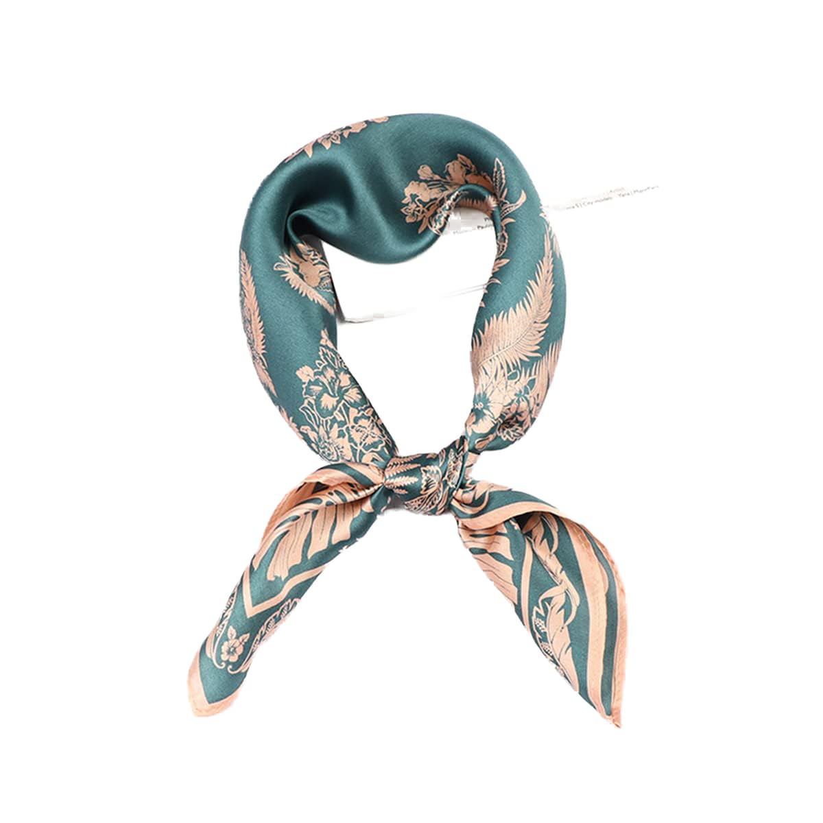 Silk Scarf for Women, 100% Pure Mulberry Silk, Thin Small Square Satin Head Wrap, Lightweight for Birthday, Sleeping, Neck Decoration Summer Gifts 53.3 x 53.3CM (21" x 21")