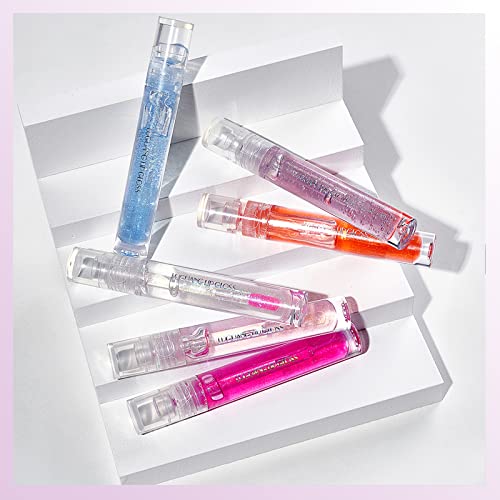 Miaritick 6 Pieces Lip Gloss Kit, Glossy Mirror Clear Lip Glaze Kit, Moisturizing Lip Tint Kit, Summer Makeup Glossy Lip Gloss For Young Girls #TOP6