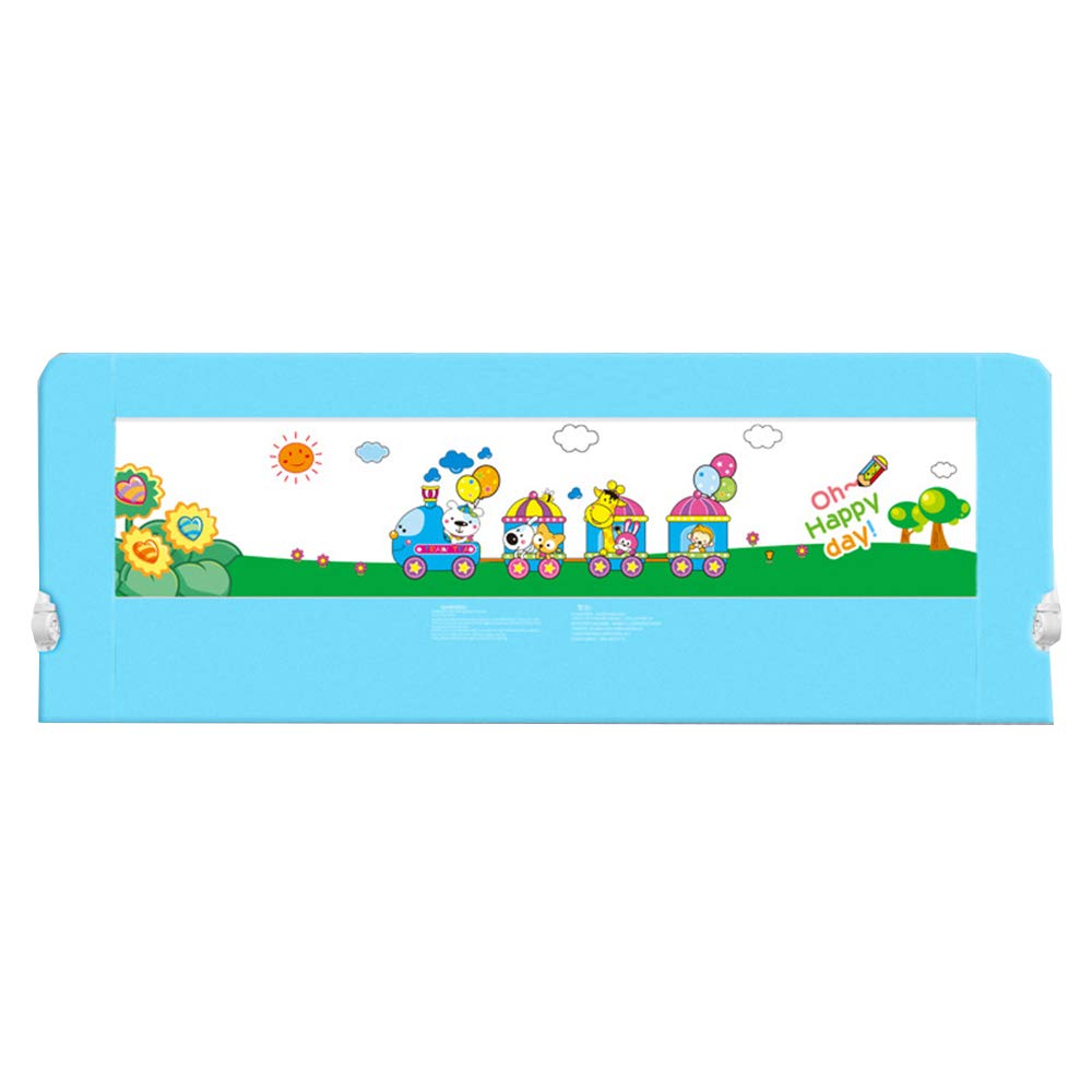 Parachoques de protección de Cama de barandilla de Cama para bebés, barandilla de Cama abatible de Malla Transpirable para niños pequeños barandilla de Cama anticaída, para bebés y