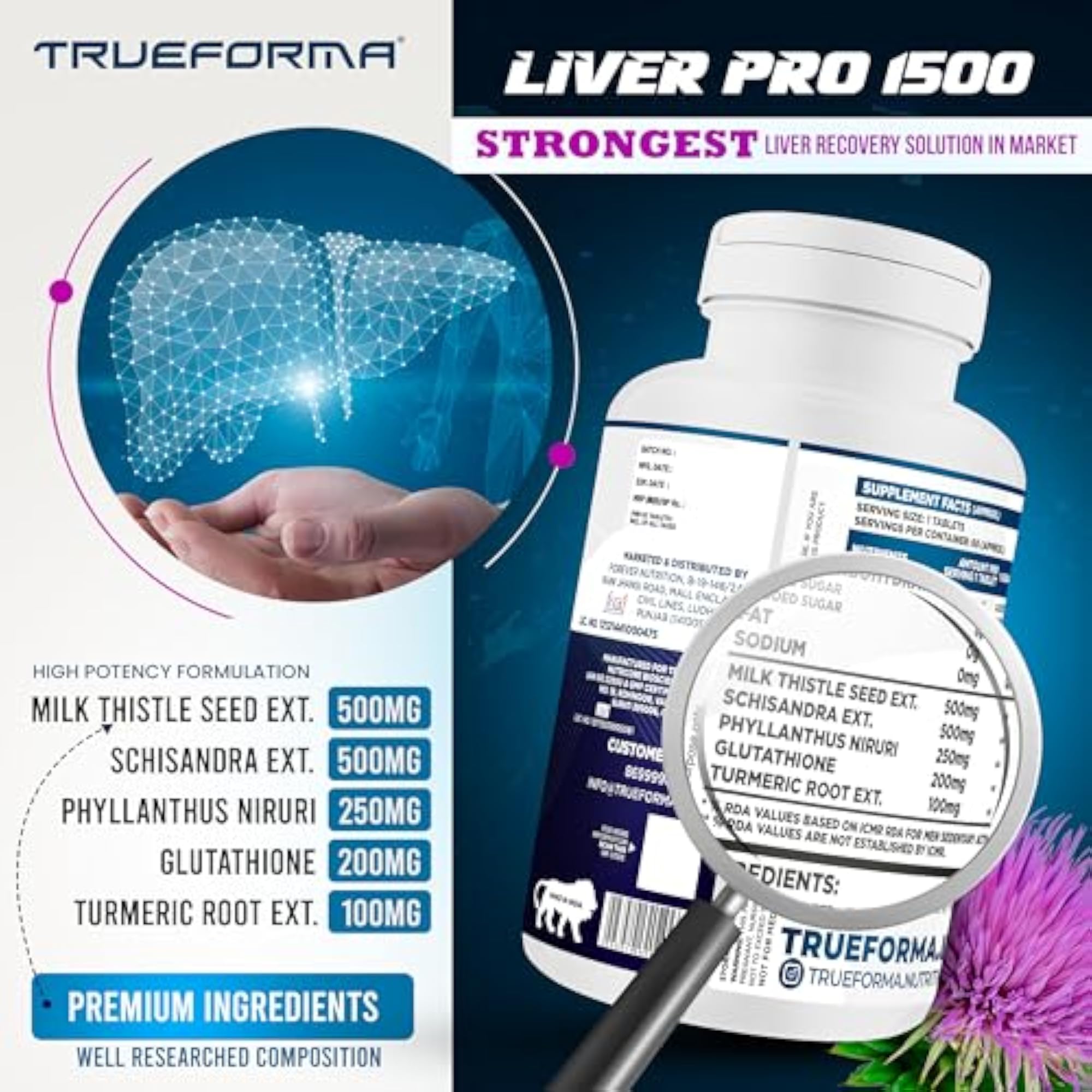 Liver Pro 1500, Liver Support Supplement