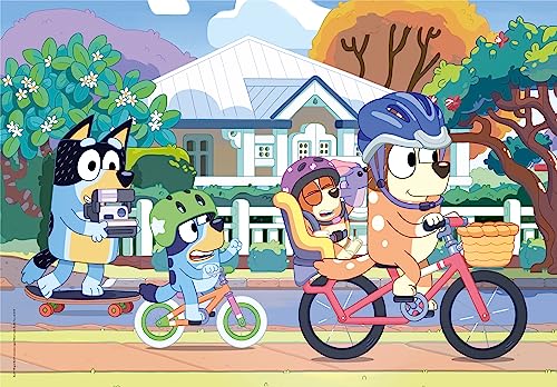 Clementoni - 24234 - Supercolor Puzzle Bluey - 24 Maxi Pieces - Jigsaw Puzzle For Kids Age 3, Multi-coloured, 62 cm x 42 cm - Image 2