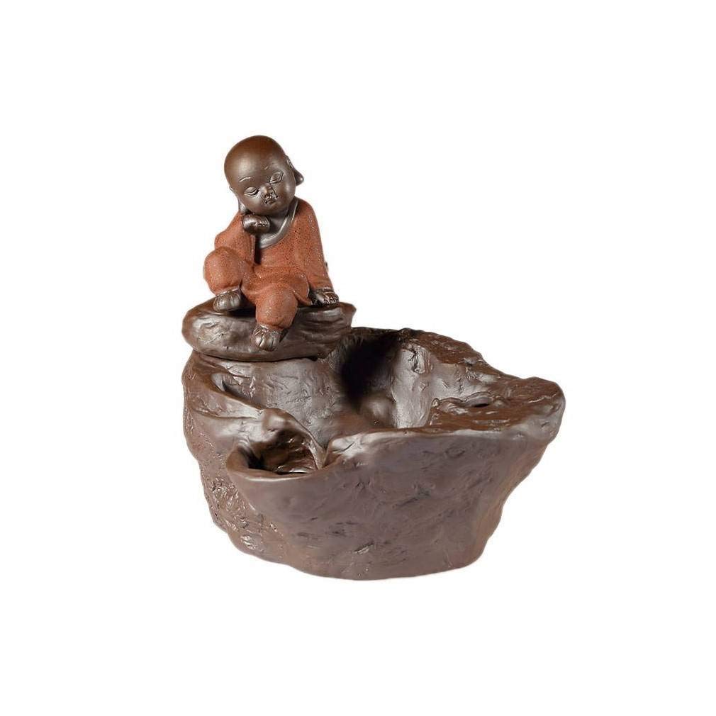 lachineuse Indoor Fountain, Bonze, Brown, 30x24x15cm
