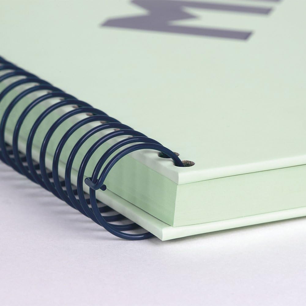MILAN® Packung mit 4 Notizbüchern A4, Hardcover, kariertes Papier (5 x