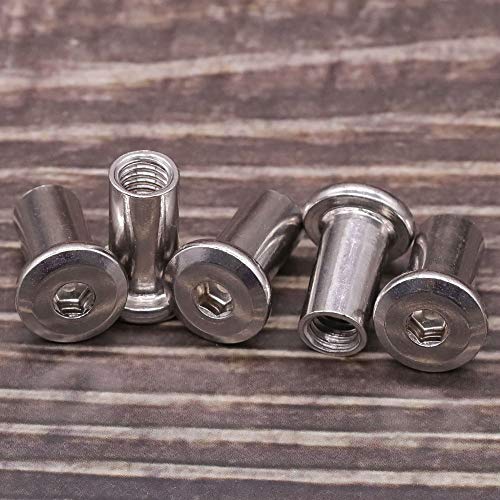 Écrous M6 x 15 mm pour réparer et consolider vos structures sans rouille
