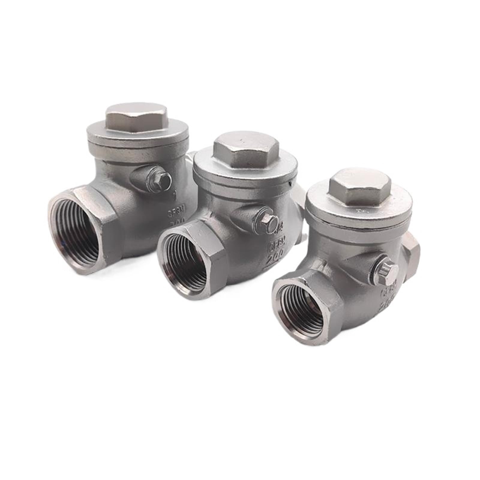 Dkgnyxnplj 2 304/316 Stainless Steel 1/4" 1/2" 3/4" 1" 1-1/4" 1-1/2" " Horizontal Check Valve(2",Ss304)
