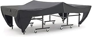 Domasvmd Funda de mesa de tenis de mesa, tela Oxford 420D, resistente al agua, para uso al aire libre y exterior, para mesa plegable
