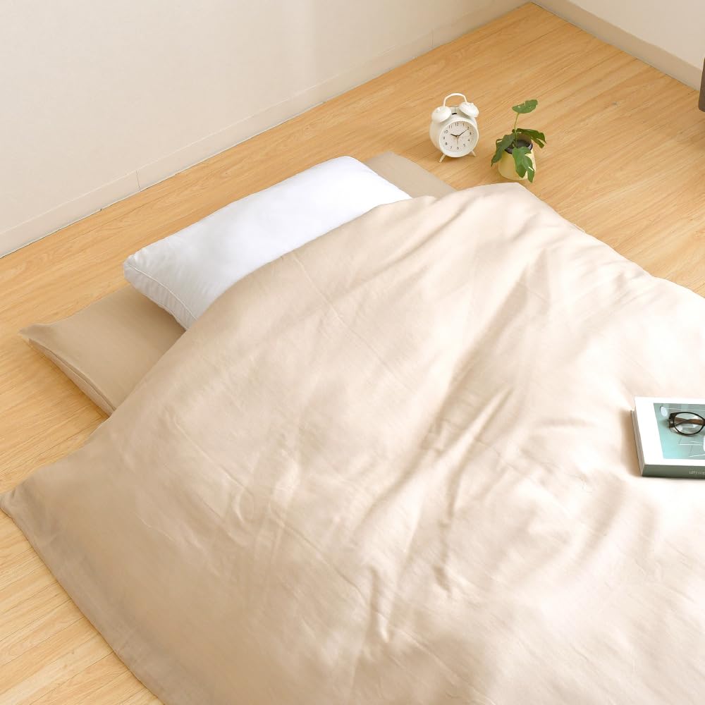 Amazon｜リビングプランニング 掛け布団カバー 2重ガーゼ 綿100