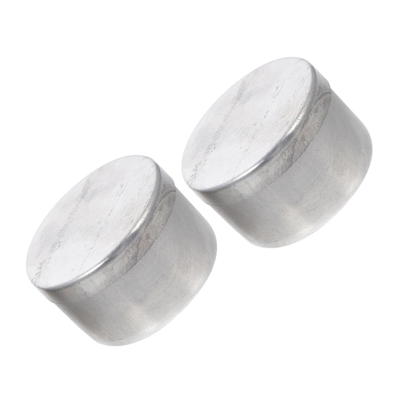 OSOLADY Aluminum Round Tins Weighing Boxes Sample Jars for Soil Instrument Holders