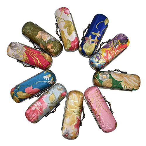 Bcqli Give The Gift Of Glamour Retro Lipstick Case - Velvet Lined For Walking With Ease - Set Of 2 Makeup Cases For Women #TOP8