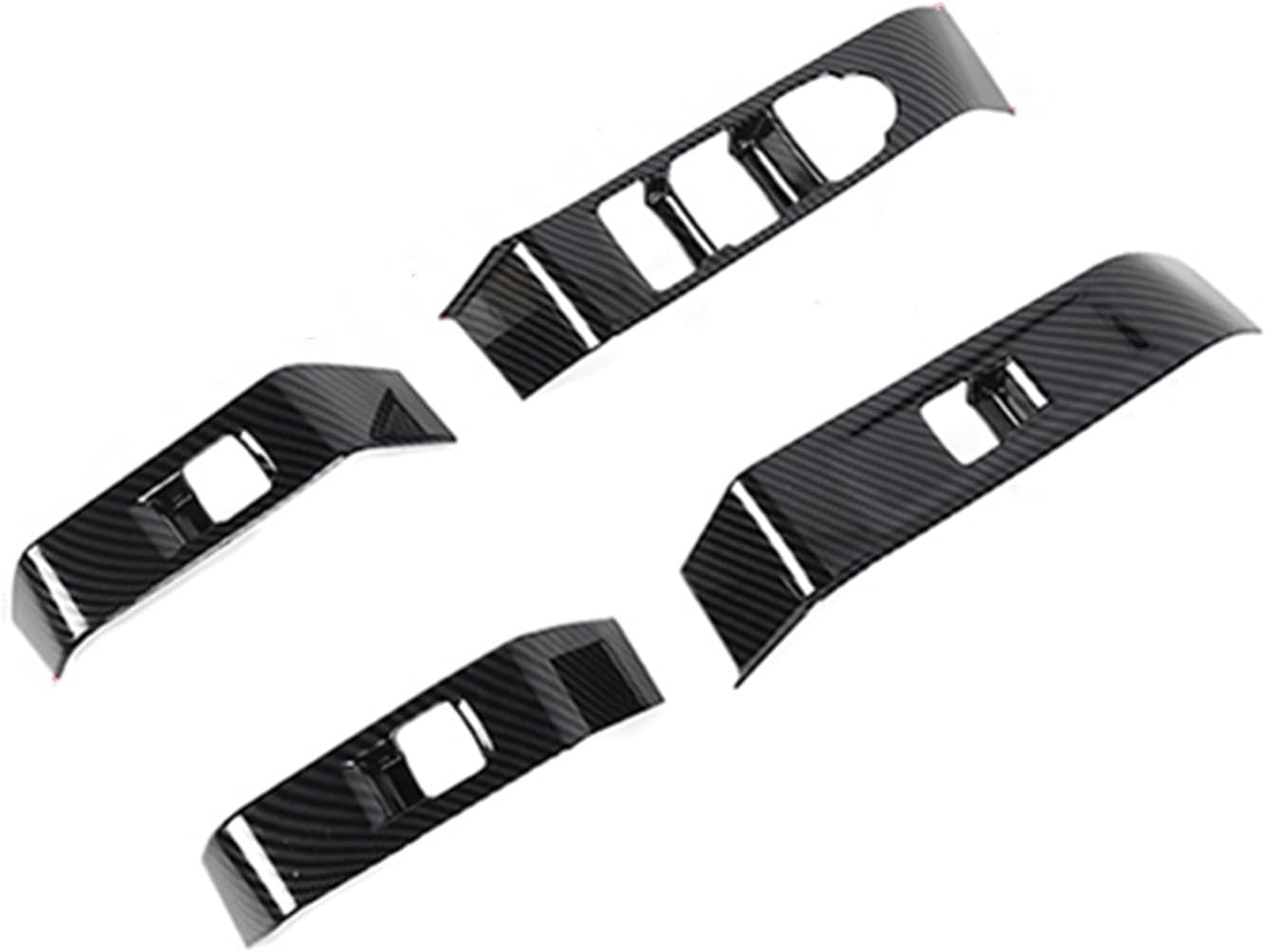 Carbon Fiber Window Lift Trim Switch Panel Cover Trim for Chevrolet Colorado/GMC Canyon 2023+ Interior Accessories