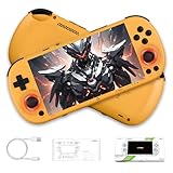 Trimui Smart Pro S - Consola de juegos de mano retro, pantalla IPS de 4.96 pulgadas, WiFi 2.4G/5G y BT 5.4, sistema Linux con interfaz de usuario Trimui, motor de vibración, emulador de mano de 5000