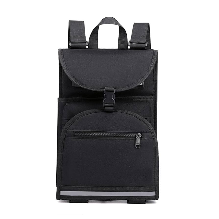 Zaino Per Skateboard In Nylon - Impermeabile, Regolabile, Per Longboard E Skate Standard, 41x25x7 Cm, Nero - Foto 8