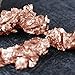 Zjyufy Edible Gold Leaf 2 Bottle Edible Gold Leaf Flakes Gold Foil Flakes Decor for Food Cooking Cakes Chocolates Crafts Nail Makeup Spa, Golden, Rose Gold
