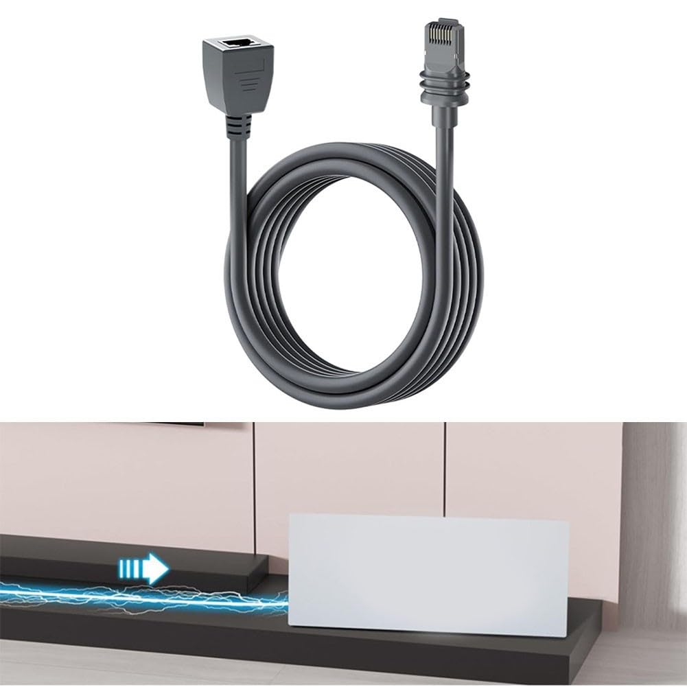 Adaptateur Ethernet haute vitesse pour Starlink V3, couplage d'extension-réparation étanche, signal Internet, câble de réception à double blindage (0,5 m)