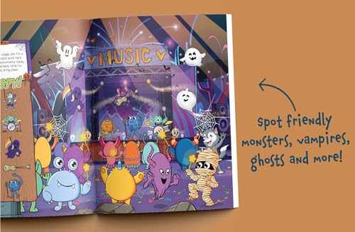 Lindesa Larch, Marlies I Spy Halloween: Search And Find Friendly Monsters On Halloween Night! A Cute Halloween Gift For Toddlers thumb #4