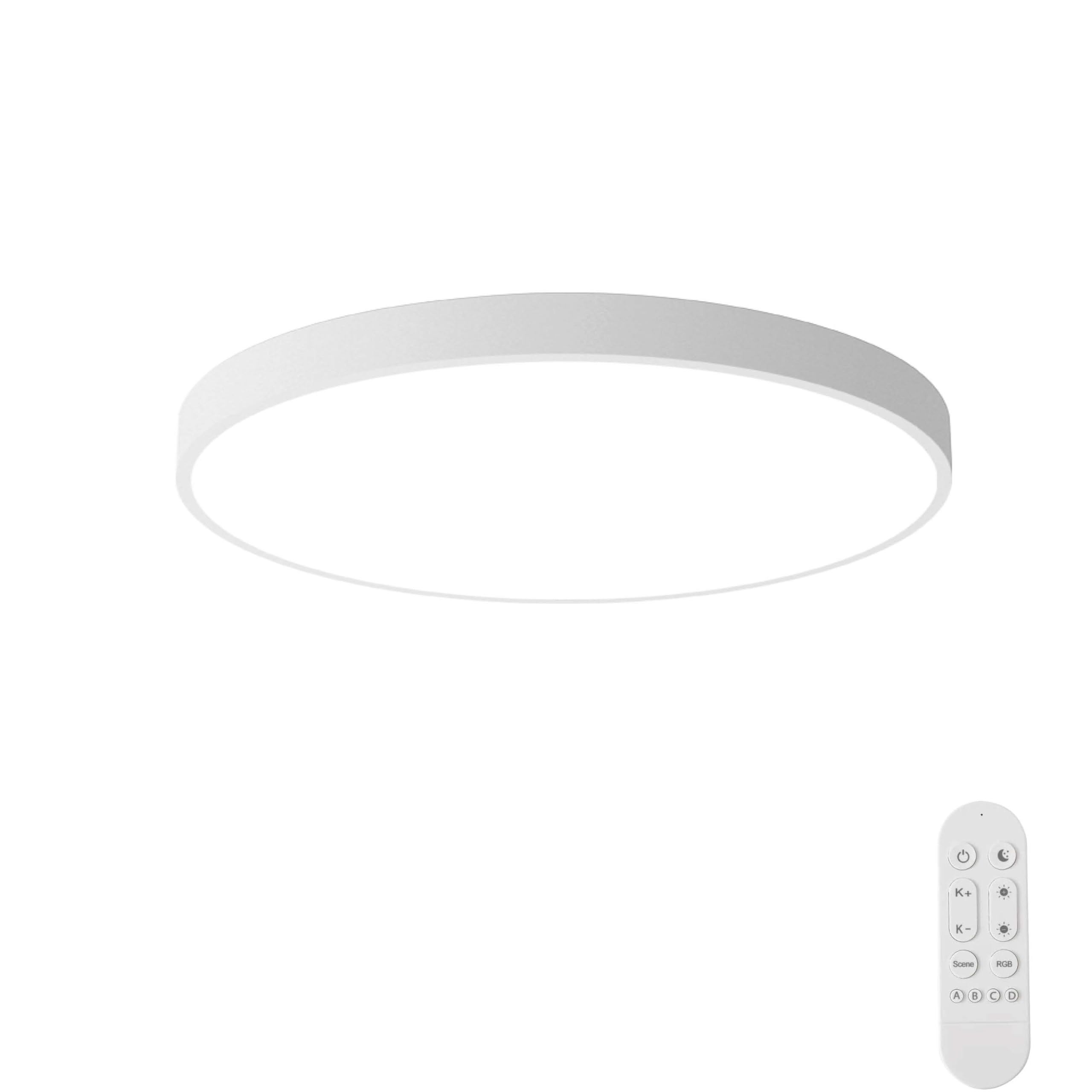 Immax NEO LITE SEMPLIC Smart-Deckenleuchte Tuya WiFi BEACON, 80 cm, 96 W, 6912 lm, weiß