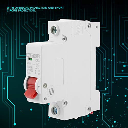 Disjoncteur miniature CC 1P DZ47-63Z haute durabilité électrique