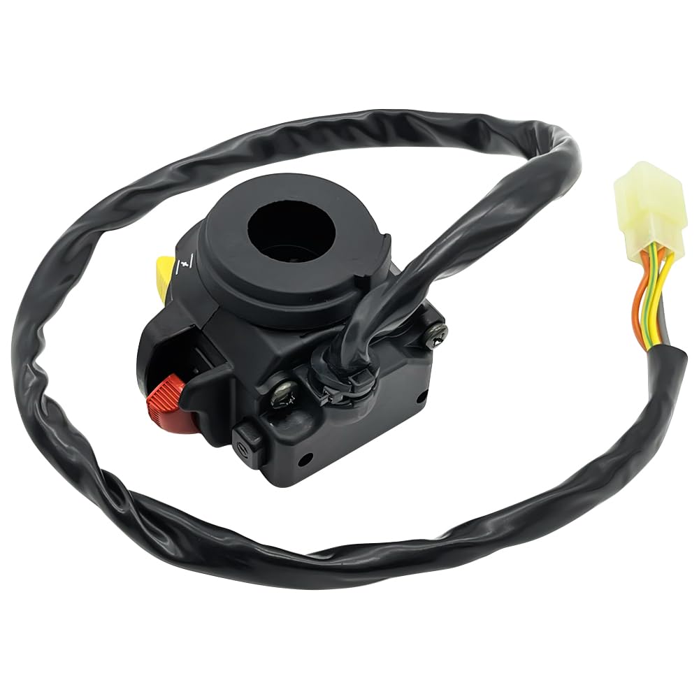 Interruptor izquierdo de manillar compatible con Arctic Cat ATV 400 Manual 500 Manual 700 Diesel 2004-2015 para arranque/parada y luces 0409-083 0509-013