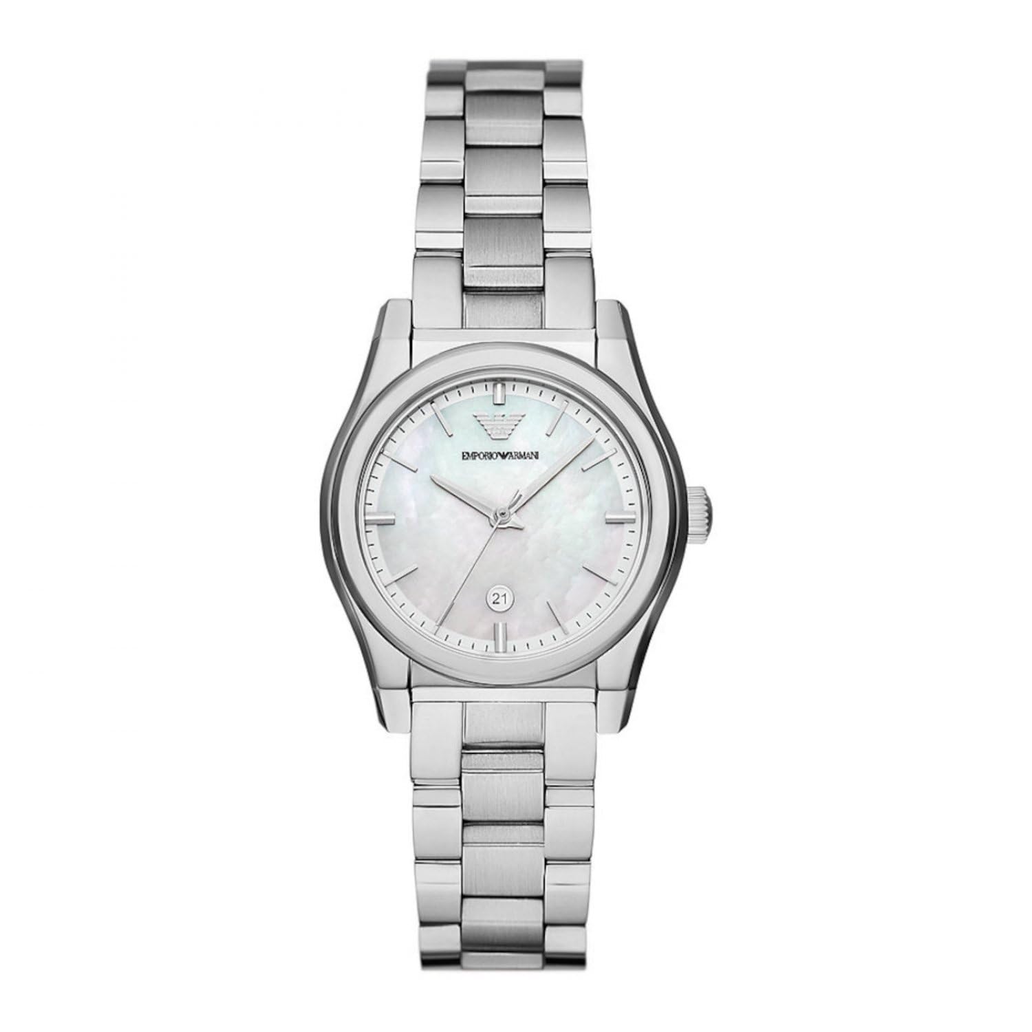 Emporio Armani Ladies Federica Mother of Pearl Watch AR11557