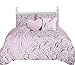 BCBG GIRLS Floral Unicorn Kids Comforter Set Twin Size, 5-Piece Bedding Kids Unicorn Bed Set, Super Soft Kids Unicorn Bed Set + 3 Magical Unicorn Themed Throws and Pillow Shams - Fun & Reversible
