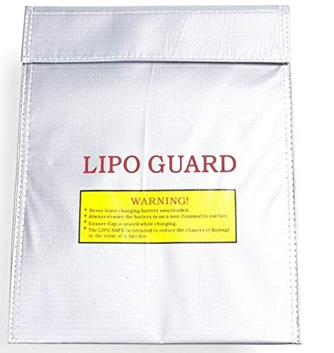 MNSD-Parts & Accessories - High Quality RC LiPo Battery Safety Bag Safe Guard Charge Sack Charge Sack Battery Protection Bag for LiPo Battery (230 x180 mm)