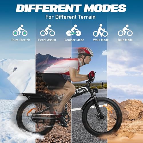 3000W Single Motor Electric Bike for Adults 41MPH 52V 23A - Image 5