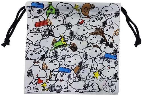 Amazon Co Jp スヌーピー 巾着袋 きんちゃくポーチ ぎっしり 藤子f不二雄 文房具 オフィス用品