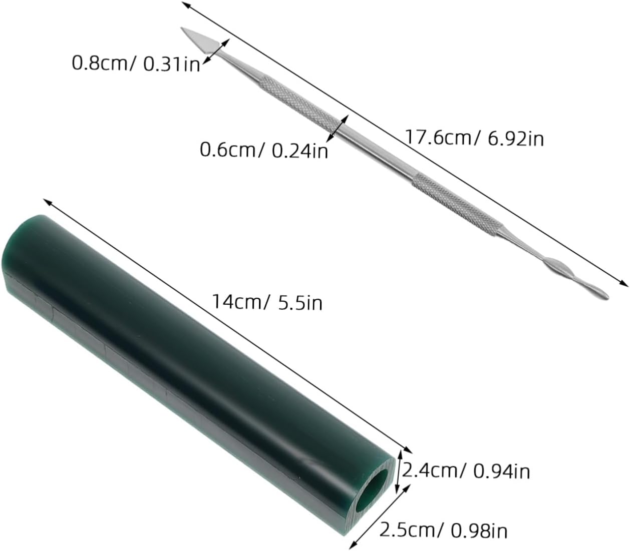 Blue Wax Tube Ring Making Tool with Carving Knife 3pcs Set