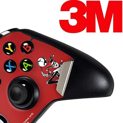 Skinit Decal Gaming Skin Compatible with Xbox One Controller - Officially Licensed Warner Bros Harley Quinn Portrait Design