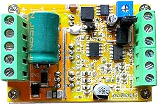 DC 6.5-50V 380W BLDC 3 Phases Brushless Motor Controller Board No Hall Sensor PWM Driver Module for Fans/Robot