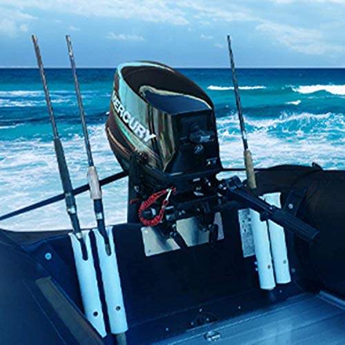 Croch ロッドホルダー ボート用品 釣り竿スタンド ロッドホルダ 4個セット 釣り道具収納 白い 6枚目